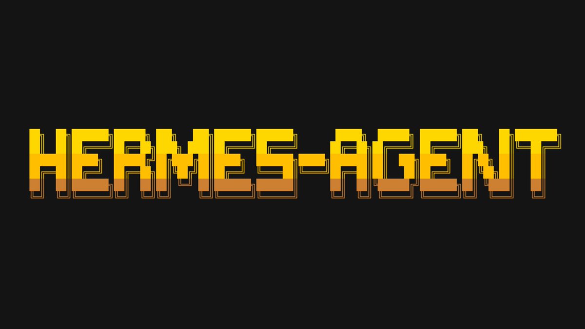 Hermes Agent banner from Nous Research