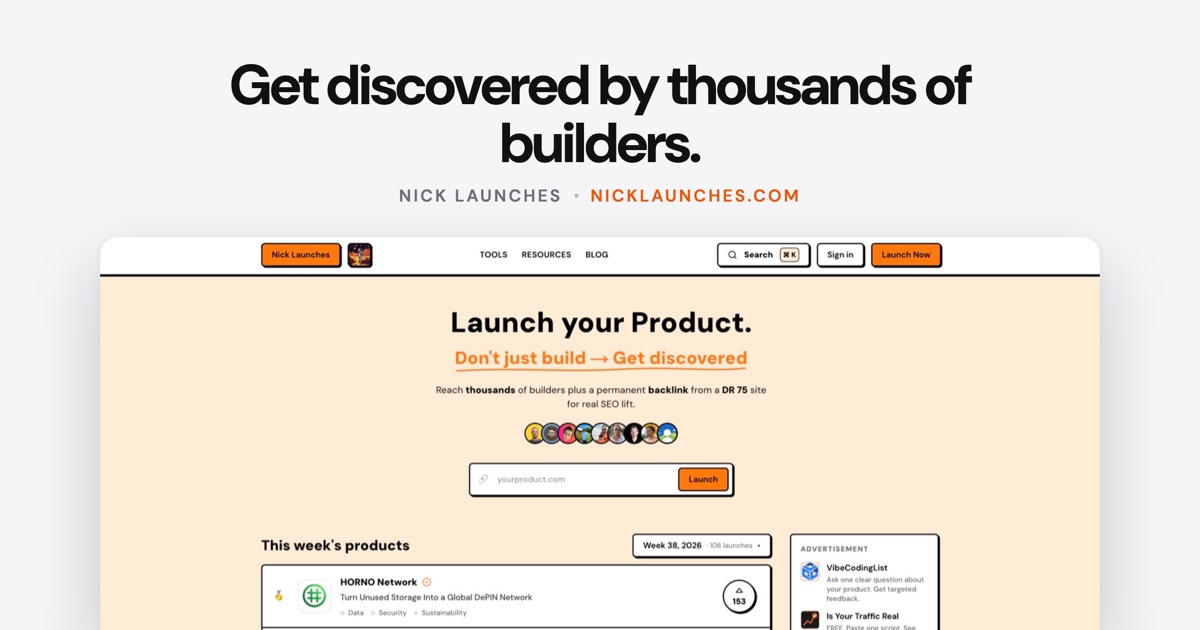 Nick Launches screenshot