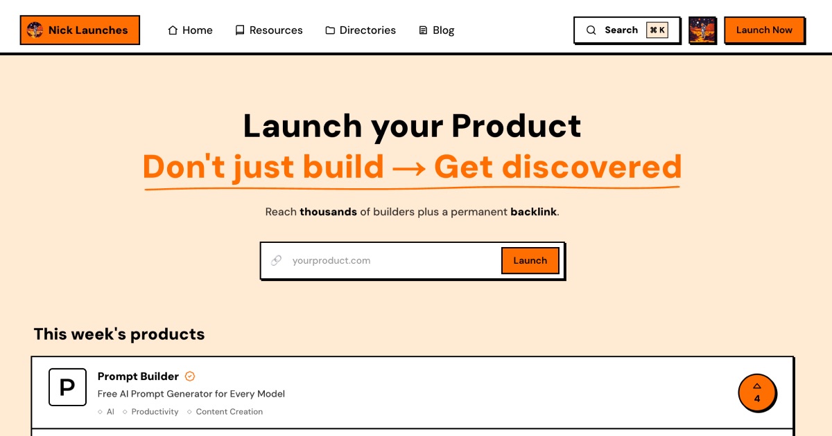 nicklaunches.com image
