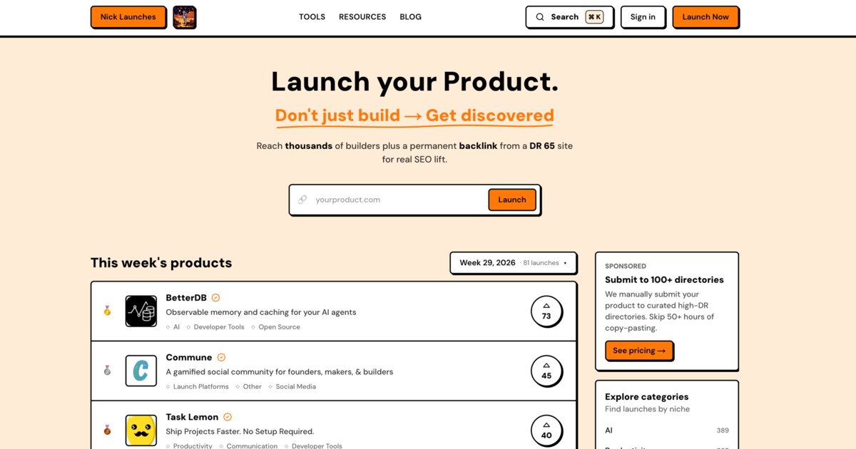 Nick Launches screenshot 2